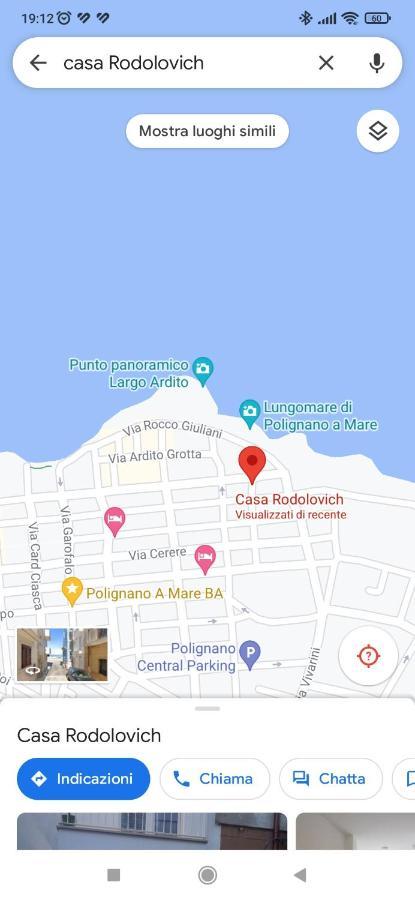 Apartamento Casa Rodolovich Locazione Breve Polignano a Mare Exterior foto